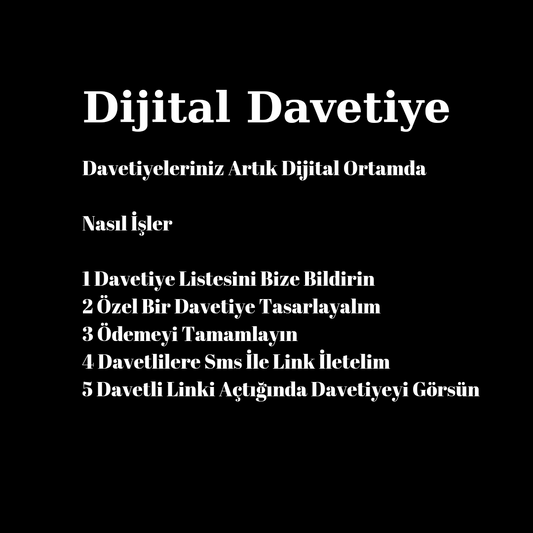 Dijital Davetiye